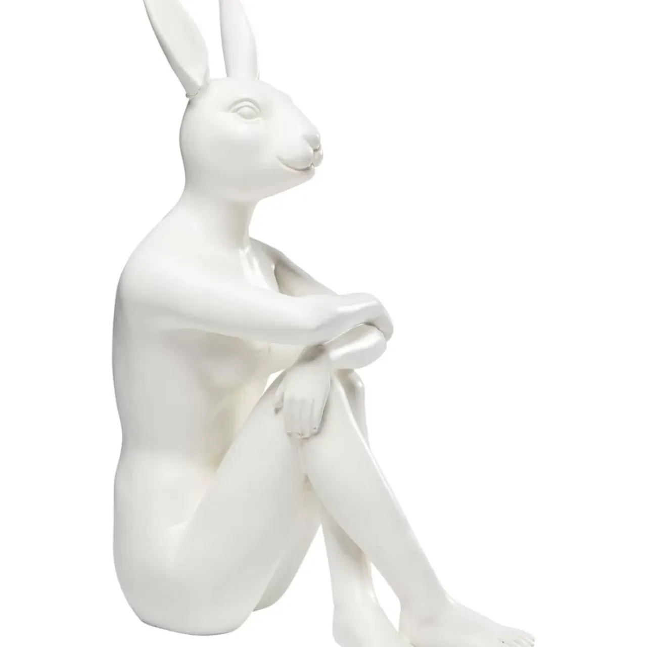 Deko & Geschenkartikel-KARE Design Deko Figur Gangster Rabbit Weis
