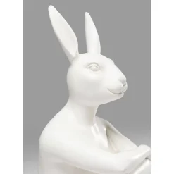 Deko & Geschenkartikel-KARE Design Deko Figur Gangster Rabbit Weis