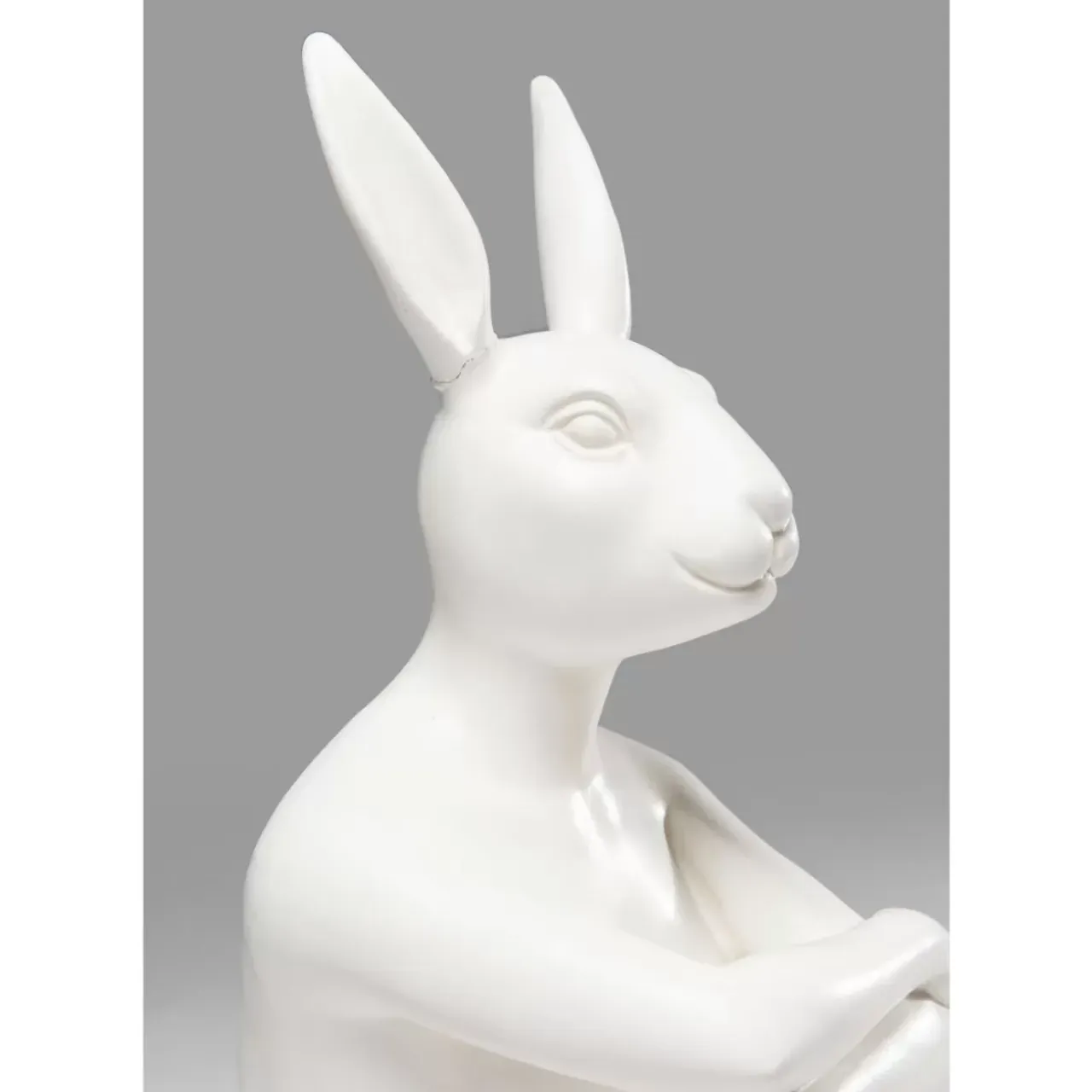 Deko & Geschenkartikel-KARE Design Deko Figur Gangster Rabbit Weis