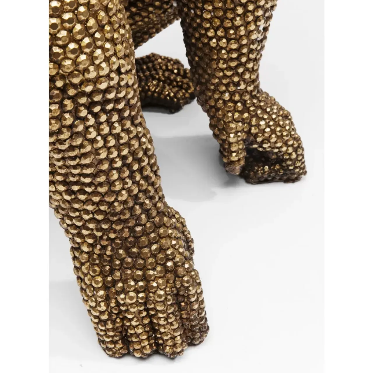 Deko & Geschenkartikel-KARE Design Deko Figur Gorilla Gold 80Cm