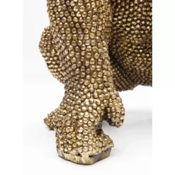Deko & Geschenkartikel-KARE Design Deko Figur Gorilla Gold 46Cm