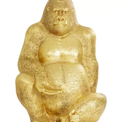 Deko & Geschenkartikel-KARE Design Deko Figur Gorilla Gold Xxl 249