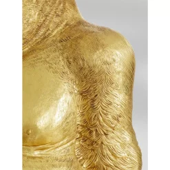Deko & Geschenkartikel-KARE Design Deko Figur Gorilla Gold Xl 180