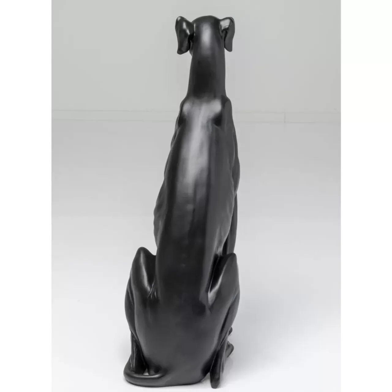 Deko & Geschenkartikel-KARE Design Deko Figur Greyhound Bruno Schwarz Matt 80Cm