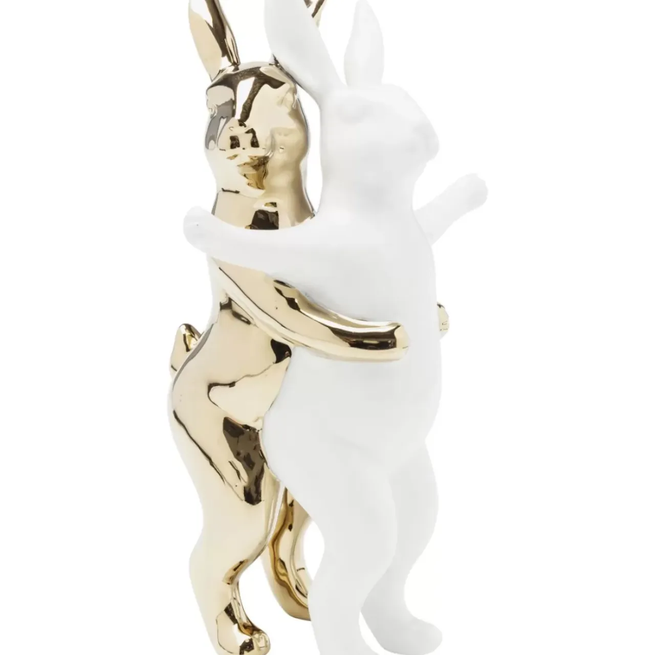 Deko & Geschenkartikel-KARE Design Deko Figur Hugging Rabbits Medium
