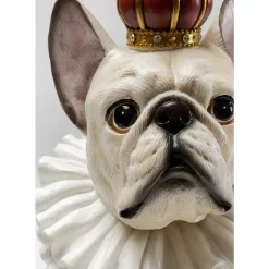 Deko & Geschenkartikel-KARE Design Deko Figur King Dog Weis 33Cm