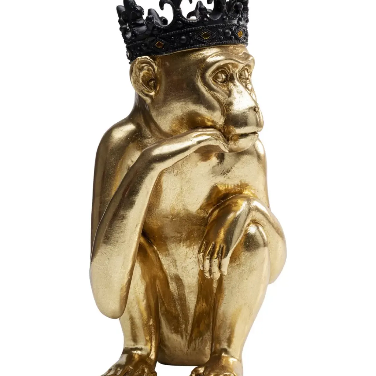Deko & Geschenkartikel-KARE Design Deko Figur King Lui Gold 35