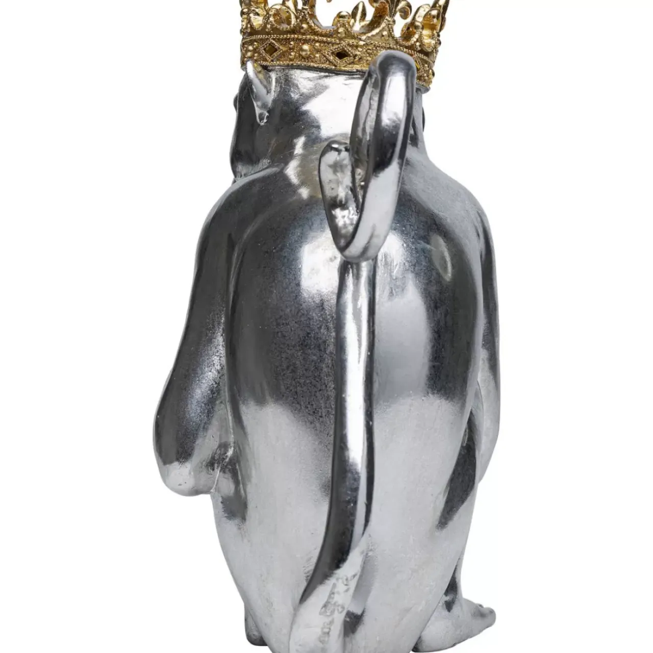 Deko & Geschenkartikel-KARE Design Deko Figur King Lui Silber 35