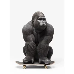 Deko & Geschenkartikel-KARE Design Deko Figur Monkey Gorilla Front Xxl
