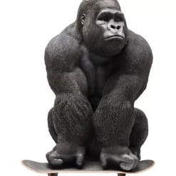 Deko & Geschenkartikel-KARE Design Deko Figur Monkey Gorilla Front Xxl
