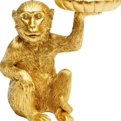 Deko & Geschenkartikel-KARE Design Deko Figur Monkey Tealight Holder 11Cm