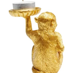 Deko & Geschenkartikel-KARE Design Deko Figur Monkey Tealight Holder 11Cm