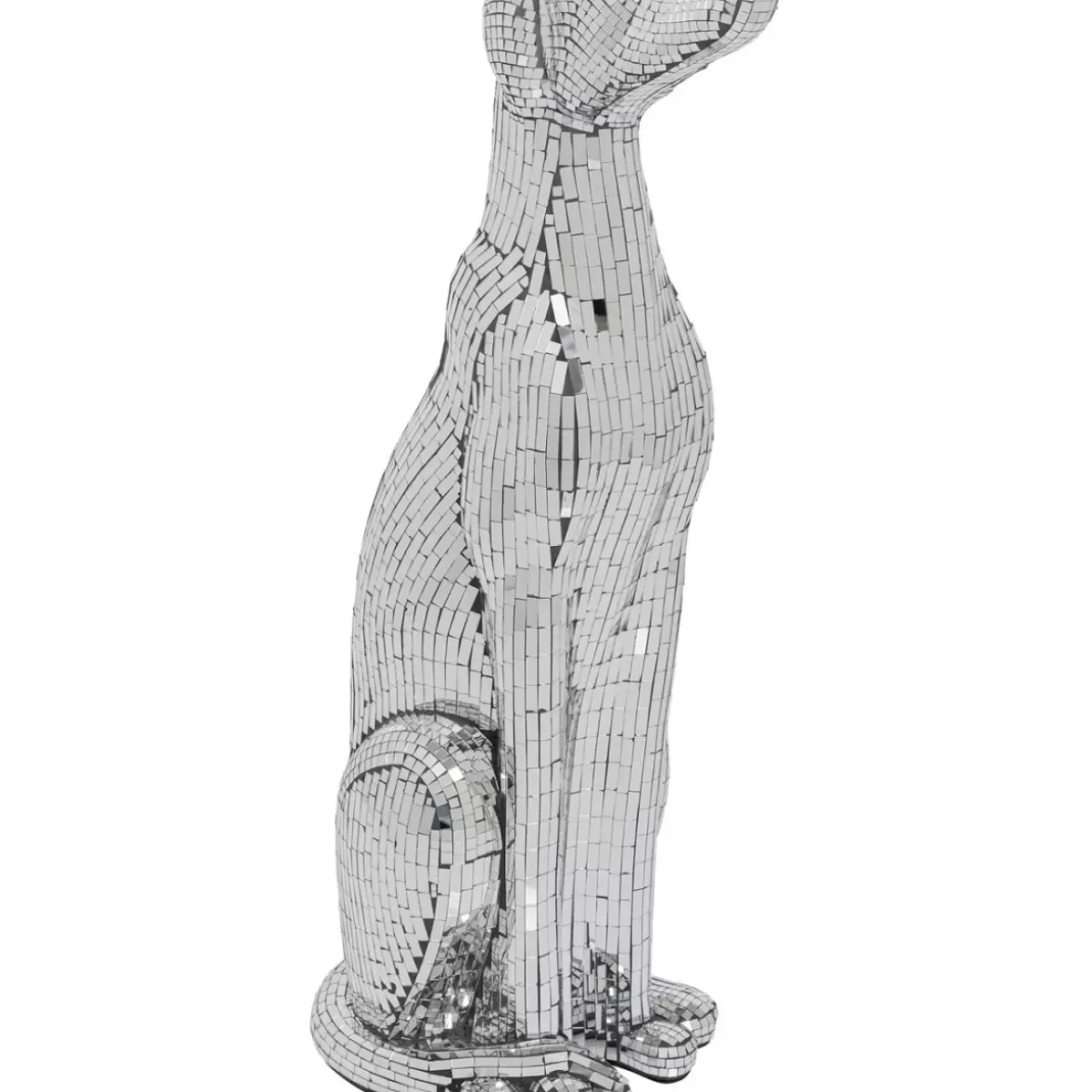 Deko & Geschenkartikel-KARE Design Deko Figur Mosaic Sitting Dog 78Cm