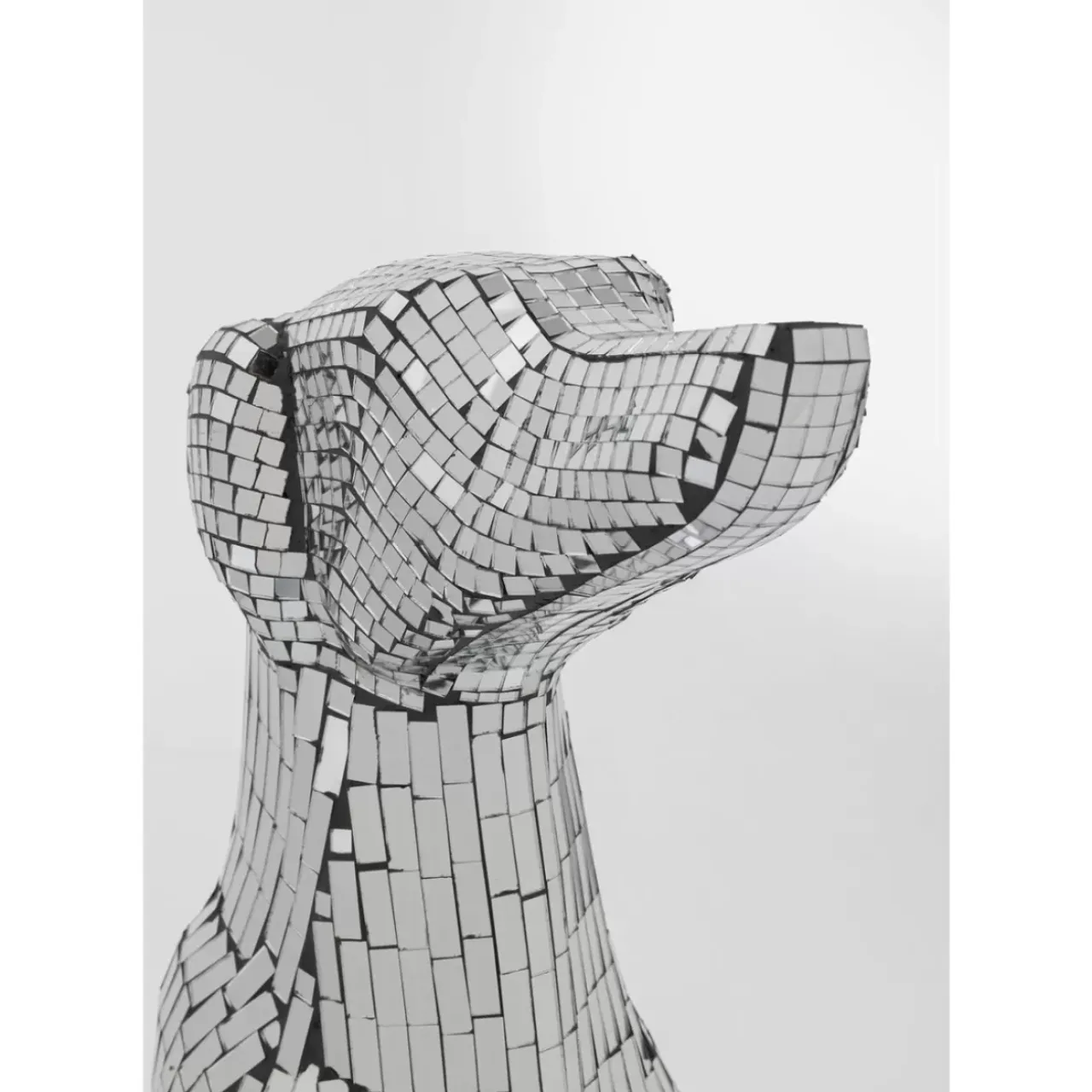 Deko & Geschenkartikel-KARE Design Deko Figur Mosaic Sitting Dog 78Cm