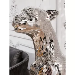 Deko & Geschenkartikel-KARE Design Deko Figur Mosaik Welcome Panther Links Xl