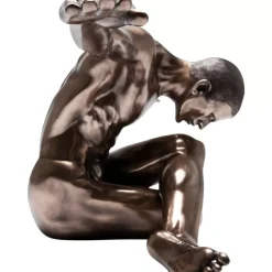 Deko & Geschenkartikel-KARE Design Deko Figur Nude Man Bow 137Cm