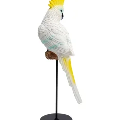Deko & Geschenkartikel-KARE Design Deko Figur Parrot Cockatoo Weis 38Cm