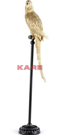 Deko & Geschenkartikel-KARE Design Deko Figur Parrot Gold