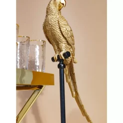 Deko & Geschenkartikel-KARE Design Deko Figur Parrot Gold