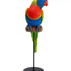 Deko & Geschenkartikel-KARE Design Deko Figur Parrot Grun 36Cm
