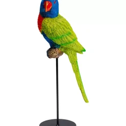 Deko & Geschenkartikel-KARE Design Deko Figur Parrot Grun 36Cm