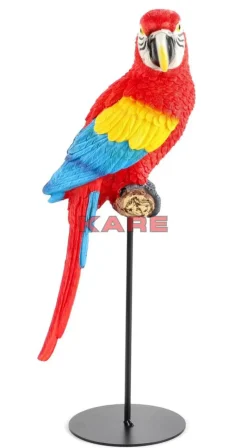 Deko & Geschenkartikel-KARE Design Deko Figur Parrot Macaw 36Cm