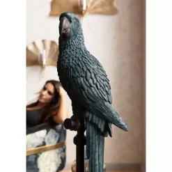 Deko & Geschenkartikel-KARE Design Deko Figur Parrot Petrol