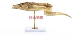 Deko & Geschenkartikel-KARE Design Deko Figur Pescado Gold