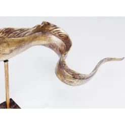 Deko & Geschenkartikel-KARE Design Deko Figur Pescado Gold