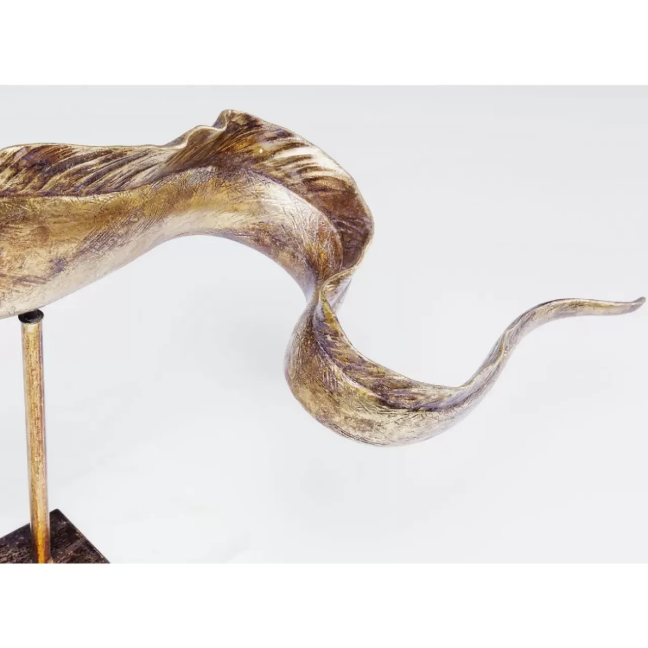 Deko & Geschenkartikel-KARE Design Deko Figur Pescado Gold