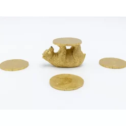 Geschirr & Tischaccessoires-KARE Design Deko Figur Playing Bear 7Cm