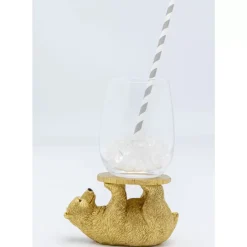 Geschirr & Tischaccessoires-KARE Design Deko Figur Playing Bear 7Cm