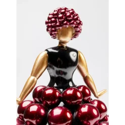 Deko & Geschenkartikel-KARE Design Deko Figur Primaballerina Pom Lila 35Cm