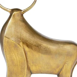 Deko & Geschenkartikel-KARE Design Deko Figur Proud Bull Brass 51Cm