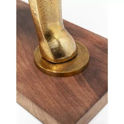 Deko & Geschenkartikel-KARE Design Deko Figur Proud Horse Brass 31Cm