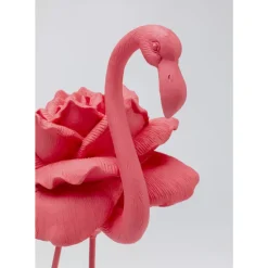 Deko & Geschenkartikel-KARE Design Deko Figur Rose Flamingo Pink 42Cm