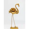 Deko & Geschenkartikel-KARE Design Deko Figur Rose Flamingo Gold 63Cm