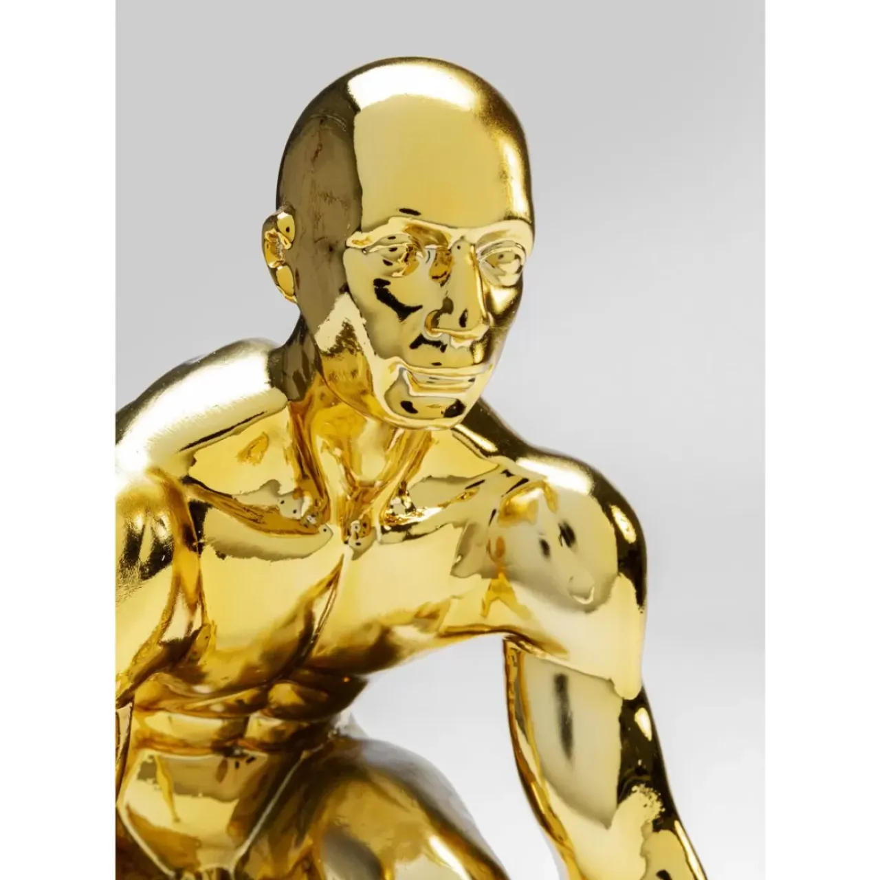 Deko & Geschenkartikel-KARE Design Deko Figur Runner Gold 25Cm