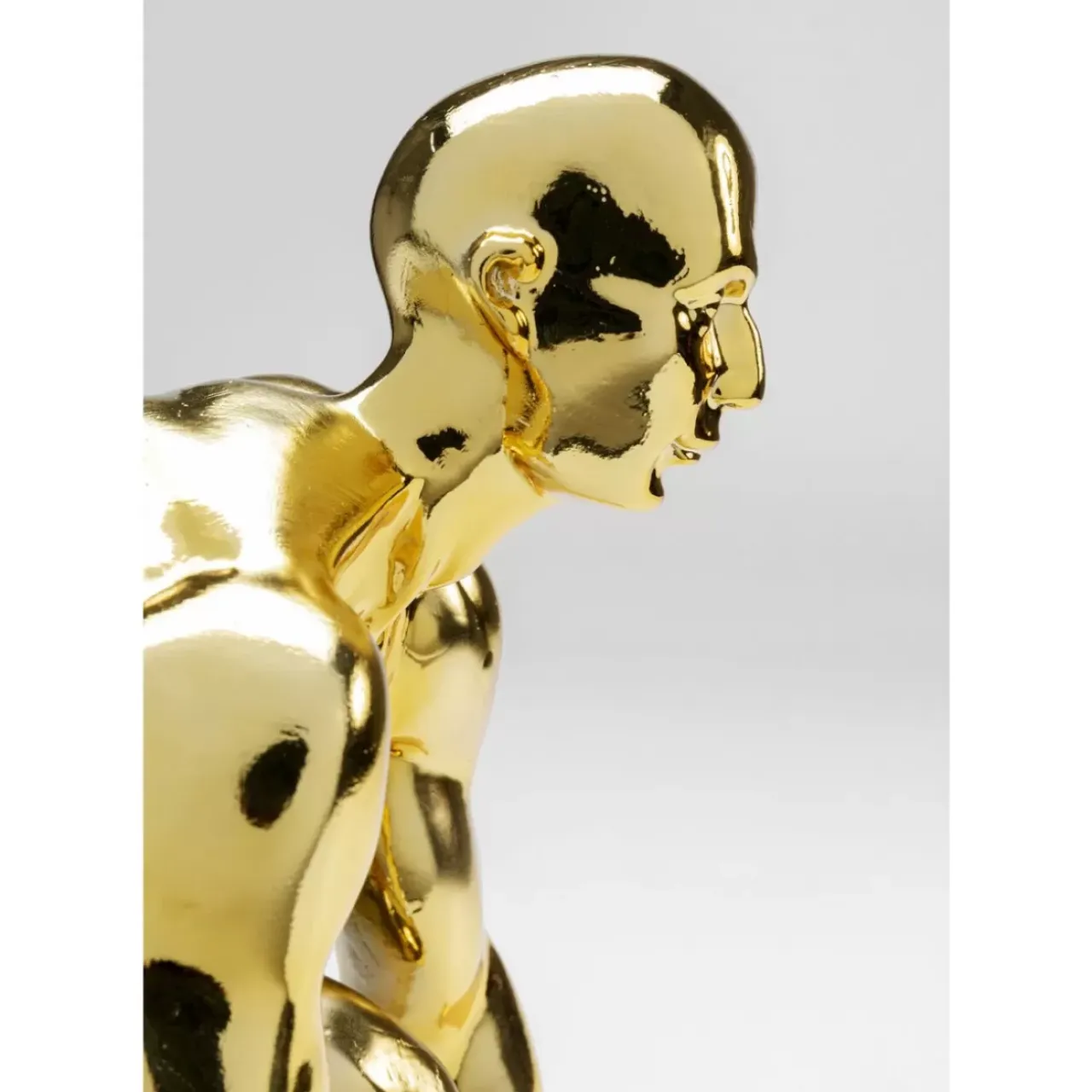 Deko & Geschenkartikel-KARE Design Deko Figur Runner Gold 25Cm