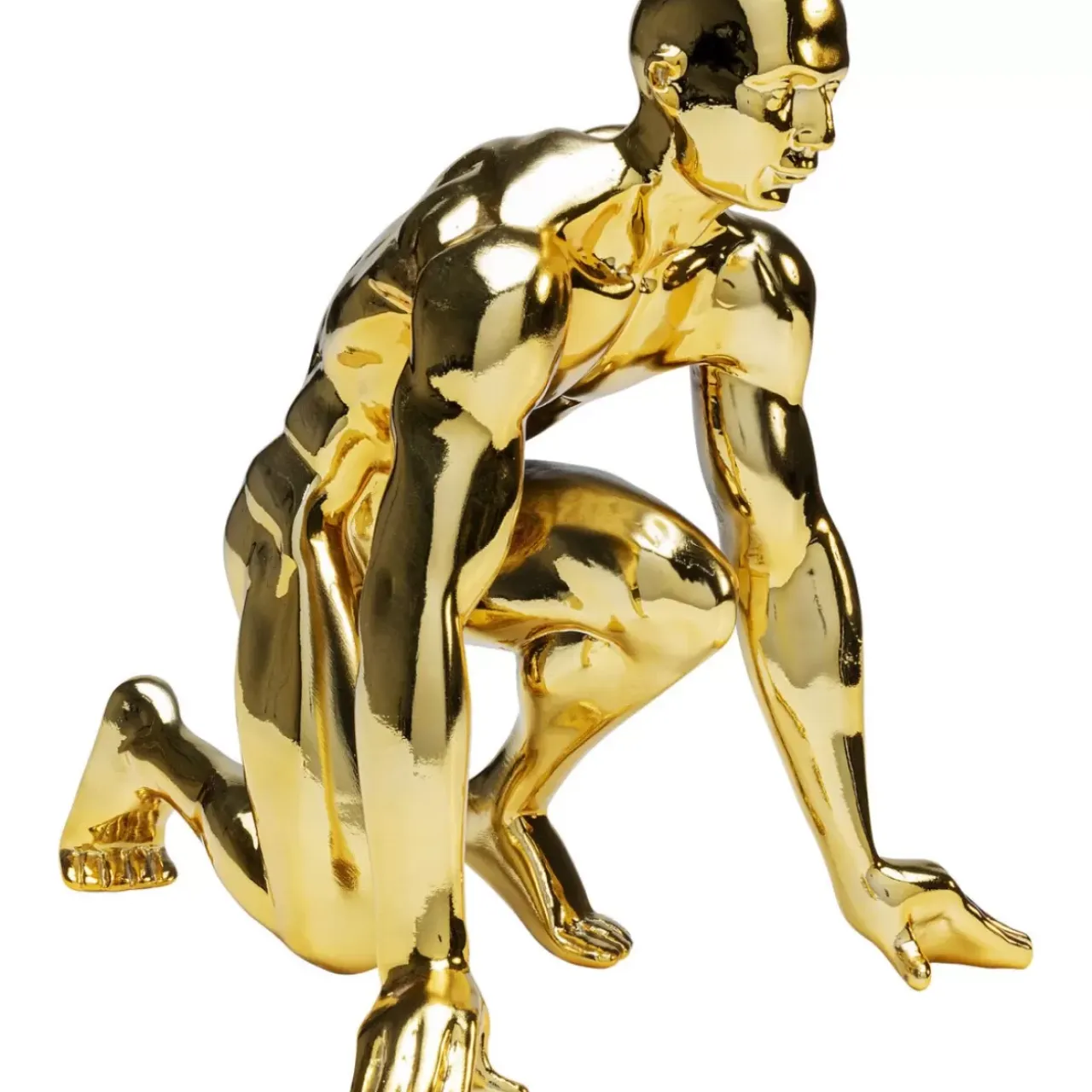 Deko & Geschenkartikel-KARE Design Deko Figur Runner Gold 25Cm