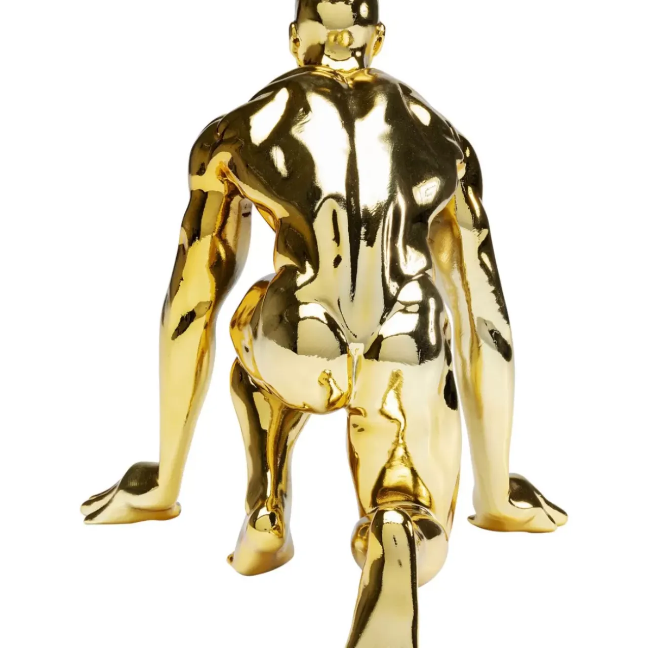 Deko & Geschenkartikel-KARE Design Deko Figur Runner Gold 25Cm