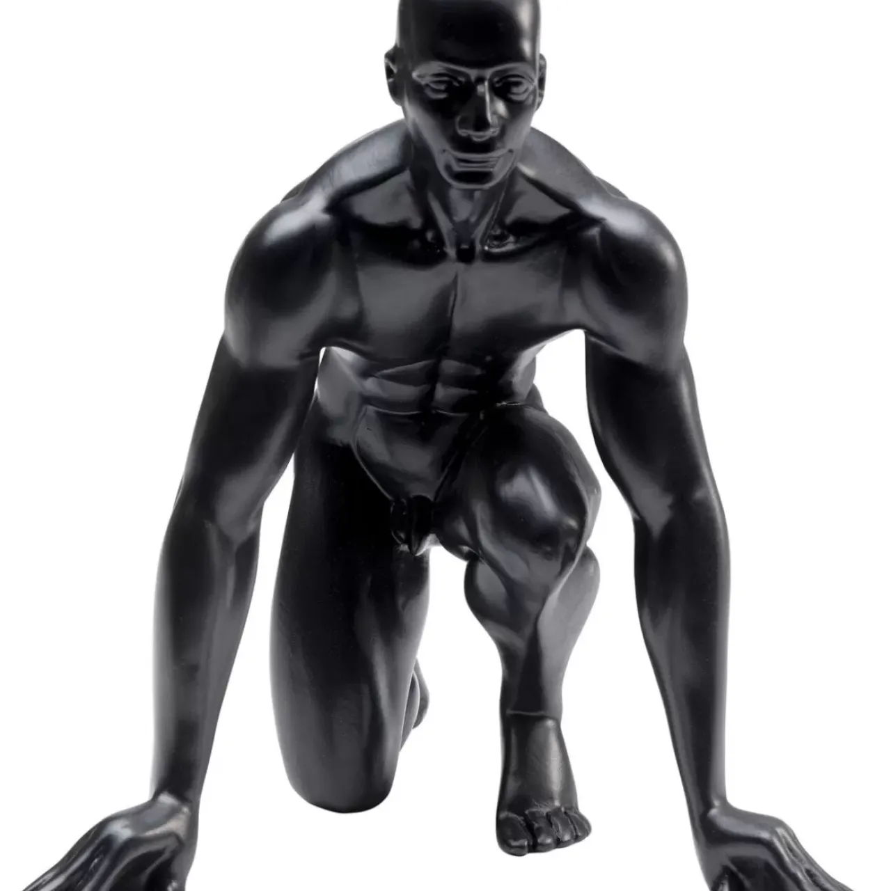 Deko & Geschenkartikel-KARE Design Deko Figur Runner Schwarz 25Cm