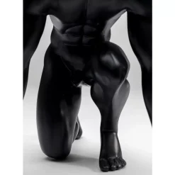 Deko & Geschenkartikel-KARE Design Deko Figur Runner Schwarz 25Cm