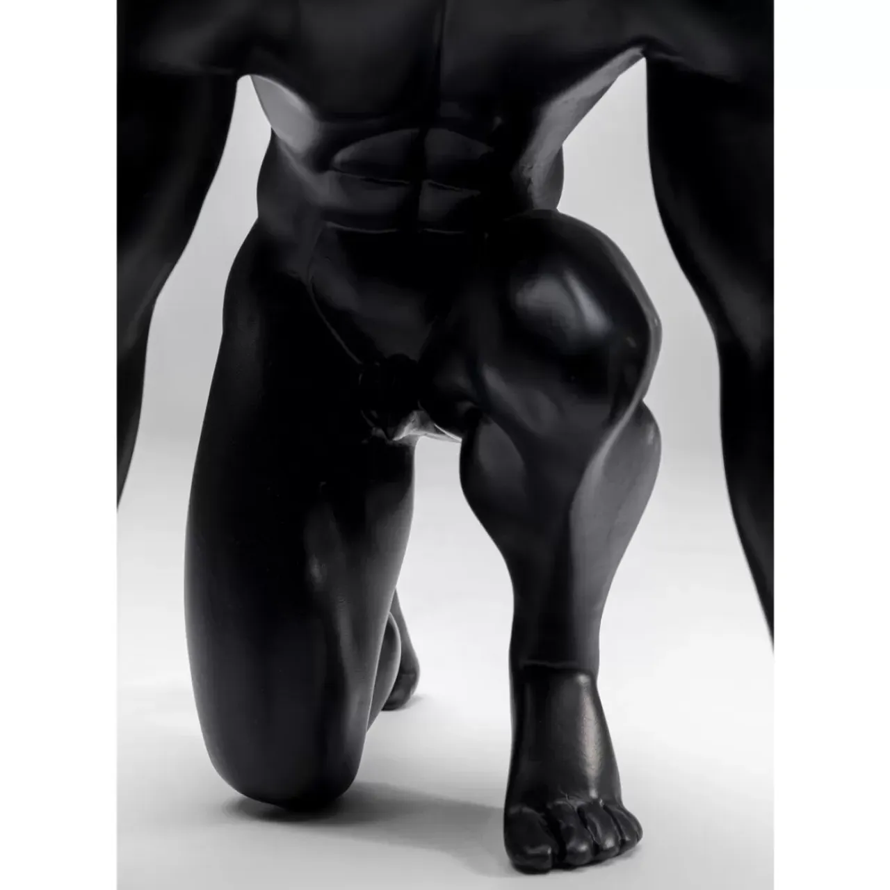 Deko & Geschenkartikel-KARE Design Deko Figur Runner Schwarz 25Cm