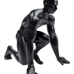 Deko & Geschenkartikel-KARE Design Deko Figur Runner Schwarz 25Cm