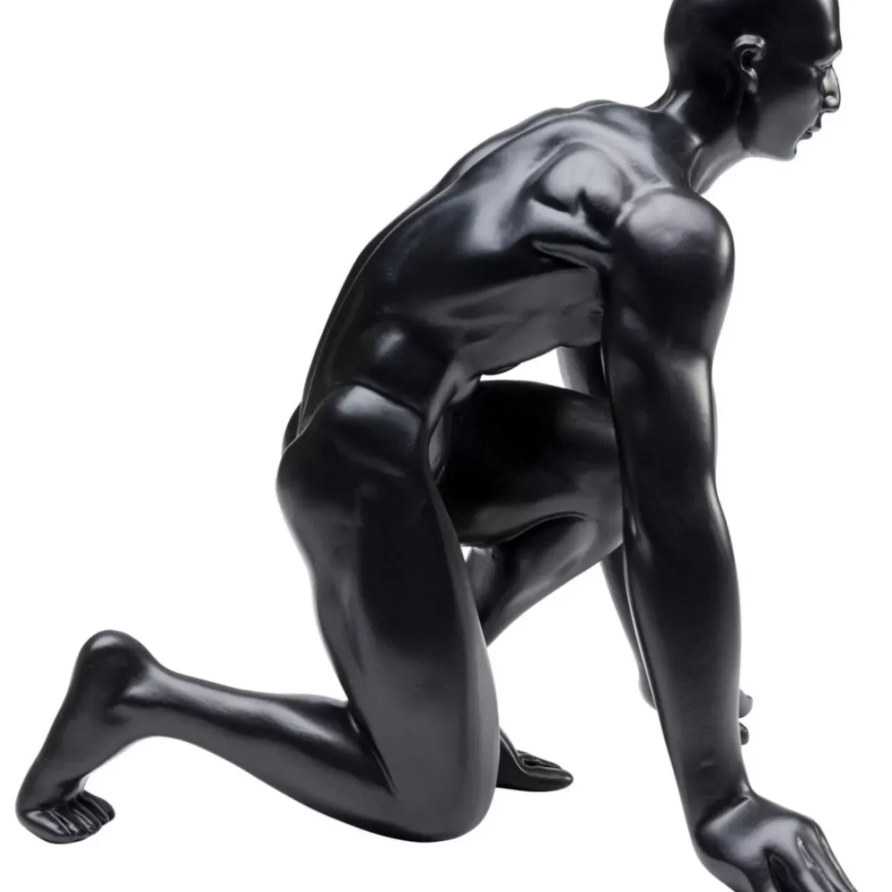 Deko & Geschenkartikel-KARE Design Deko Figur Runner Schwarz 25Cm