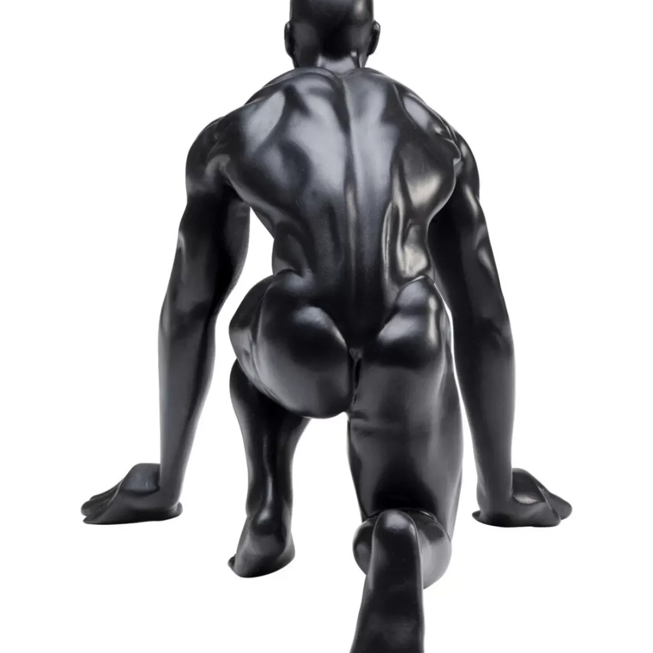 Deko & Geschenkartikel-KARE Design Deko Figur Runner Schwarz 25Cm