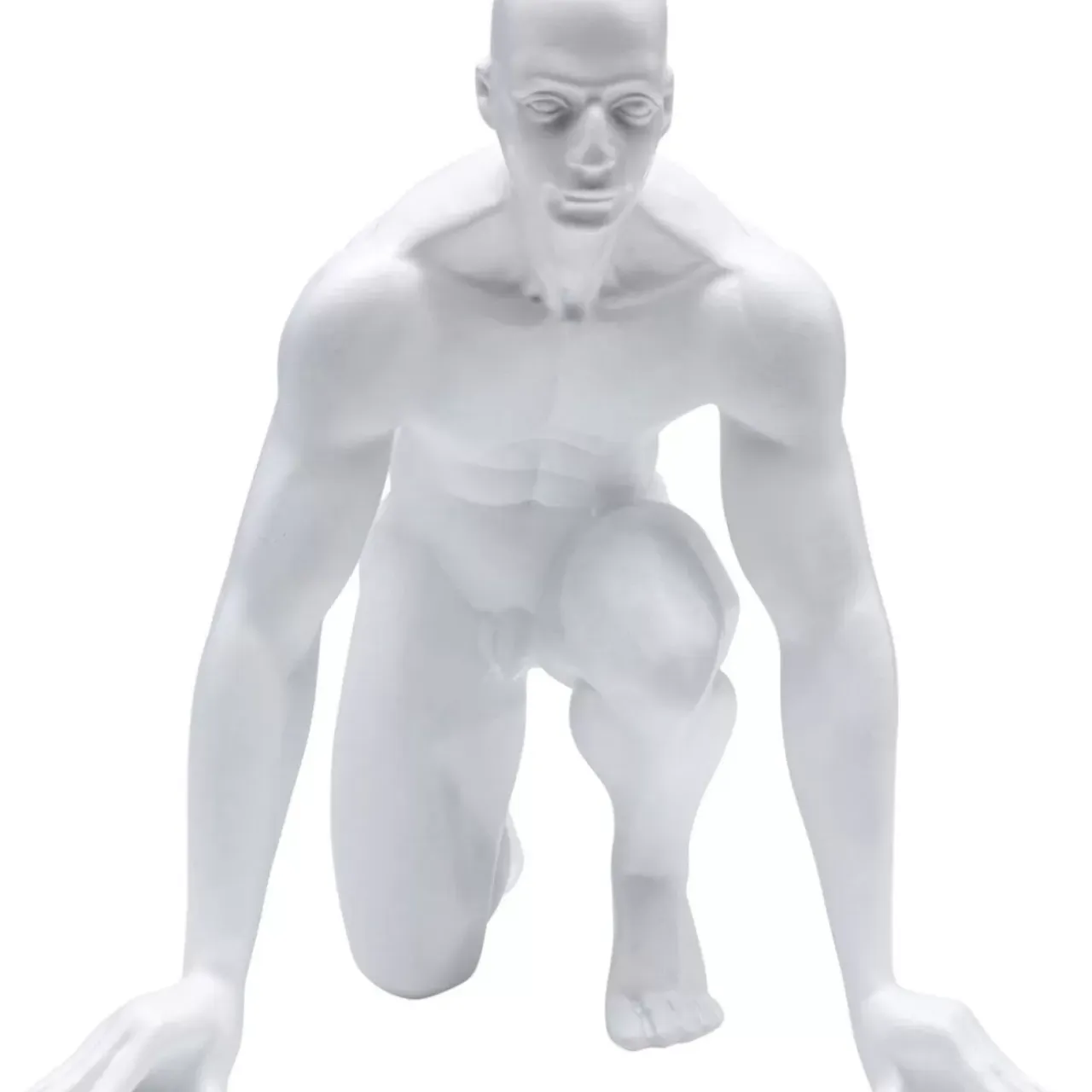 Deko & Geschenkartikel-KARE Design Deko Figur Runner Weis 25Cm