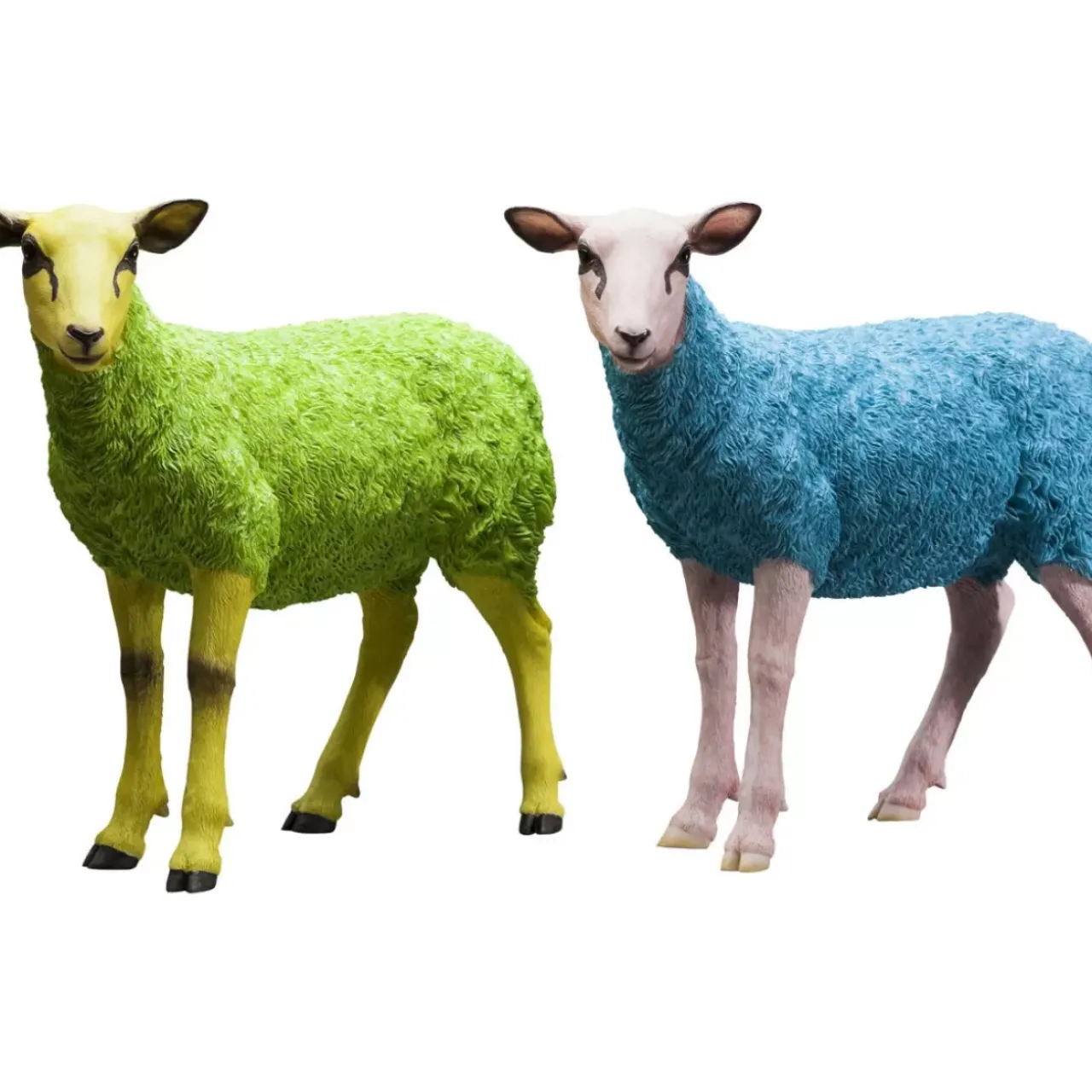 Deko & Geschenkartikel-KARE Design Deko Figur Sheep Colore Green