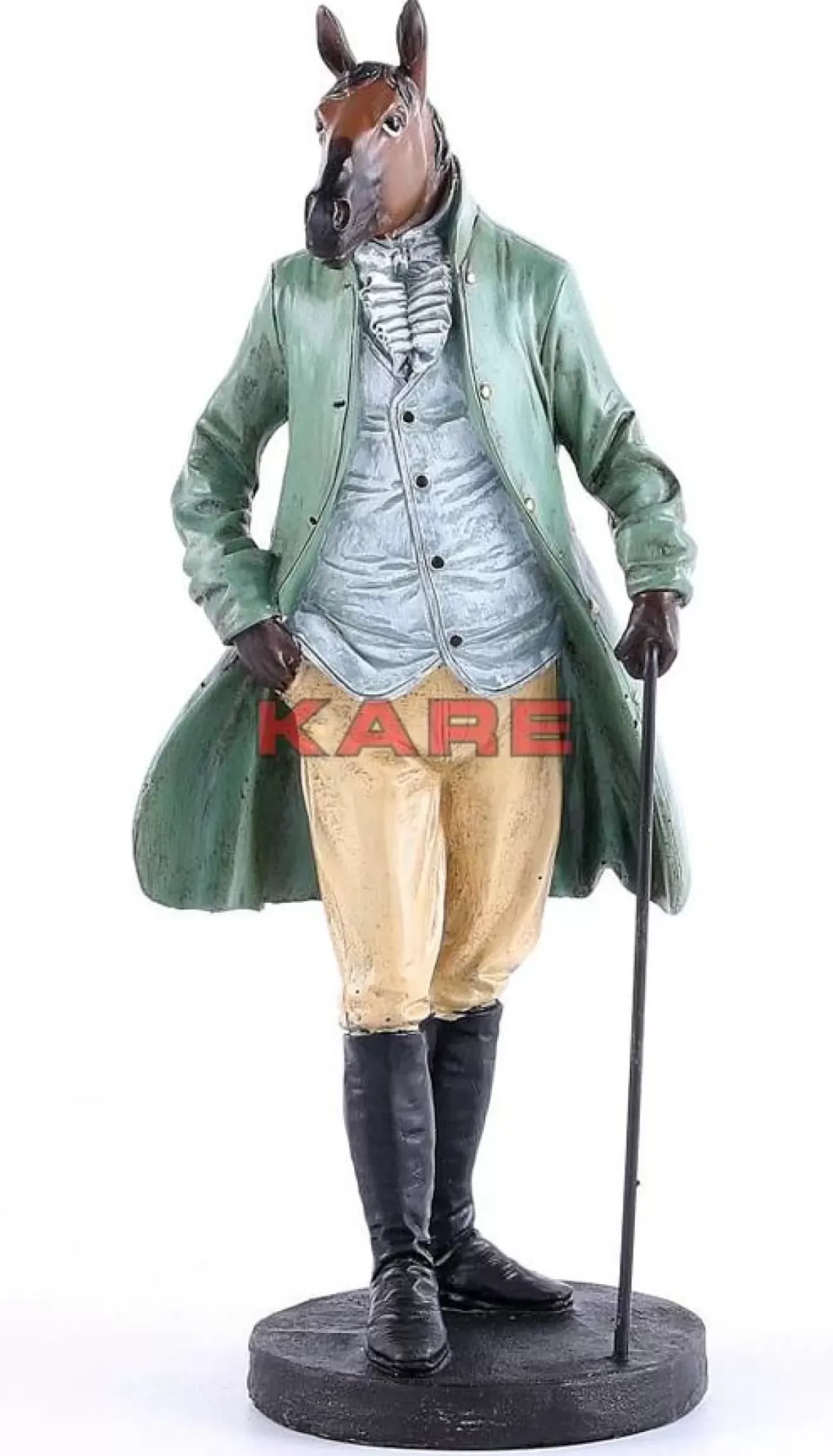 Deko & Geschenkartikel-KARE Design Deko Figur Sir Horse Standing